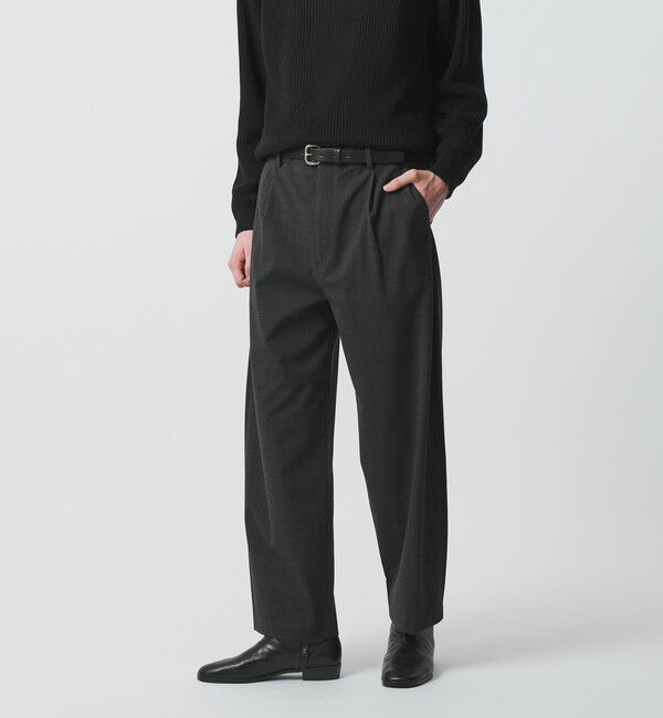 BEAUTY&YOUTH UNITED ARROWS「ウーリー バレル スラックス」|チノ|