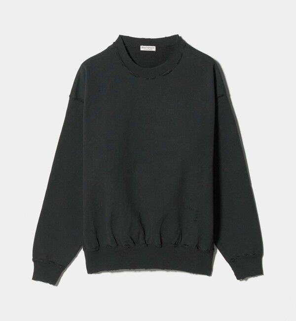 BEAUTY&YOUTH UNITED ARROWS「クラッシュ クルーネック スウェット」|Tシャツ・カットソー|