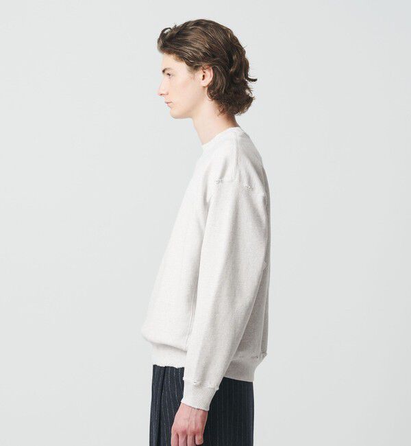 BEAUTY&YOUTH UNITED ARROWS「クラッシュ クルーネック スウェット」|Tシャツ・カットソー|