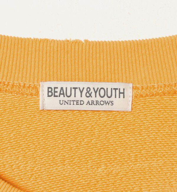 BEAUTY&YOUTH UNITED ARROWS「クラッシュ クルーネック スウェット」|Tシャツ・カットソー|