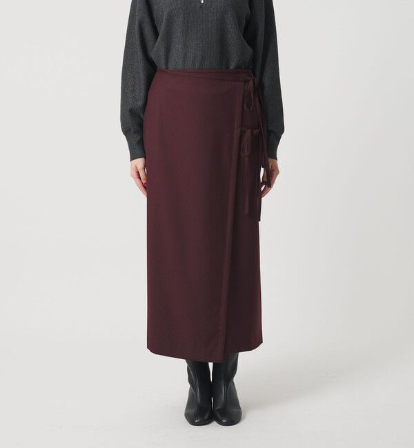 BEAUTY&YOUTH UNITED ARROWS「ツイル リボン ラップスカート」|スカート|