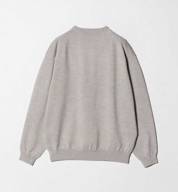 BEAUTY&YOUTH UNITED ARROWS「ハイブリッド ウール ジップ クルーネック ニット」|ニット・セーター|