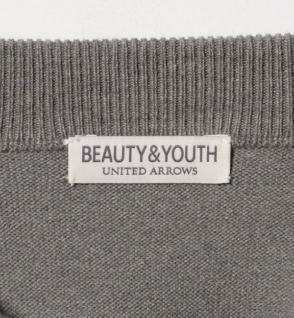 BEAUTY&YOUTH UNITED ARROWS「ハイブリッド ウール クルーネック ニット ウォッシャブル」|ニット・セーター|
