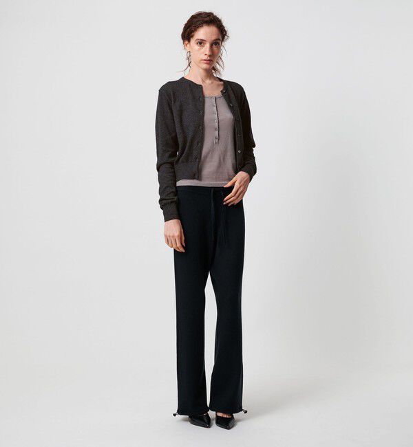 ATTISESSION「＜ATTISESSION＞コットン ウール ナイロン カーディガン」|カーディガン|