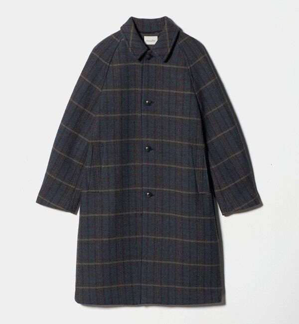 STEVEN ALAN「＜Steven Alan＞チェック ラグランスリーブ コート」|その他|