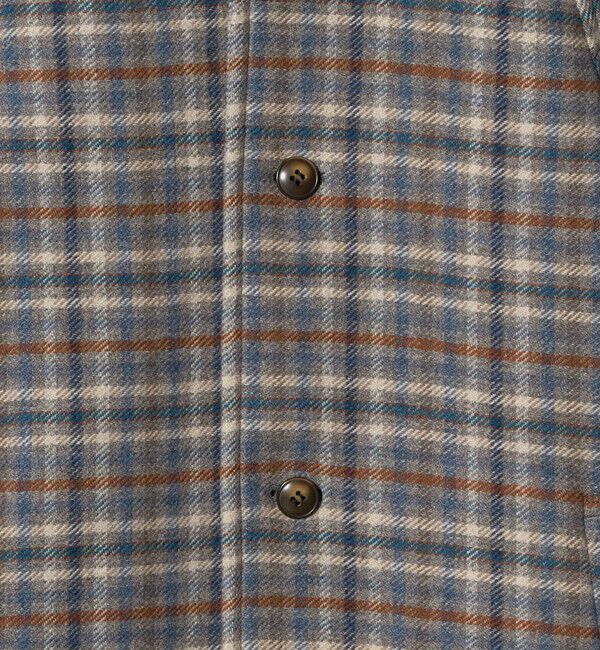 STEVEN ALAN「＜Steven Alan＞チェック ラグランスリーブ コート」|その他|