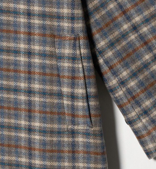 STEVEN ALAN「＜Steven Alan＞チェック ラグランスリーブ コート」|その他|