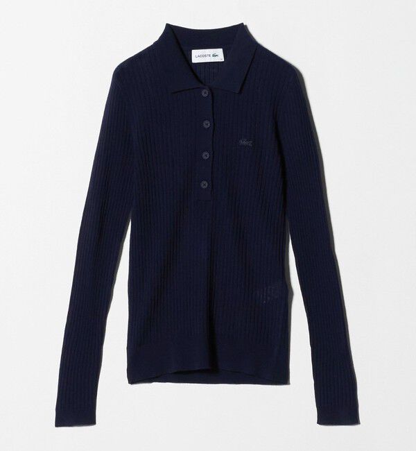BEAUTY&YOUTH UNITED ARROWS「＜LACOSTE＞ポロカラーニットプルオーバー」|ニット・セーター|