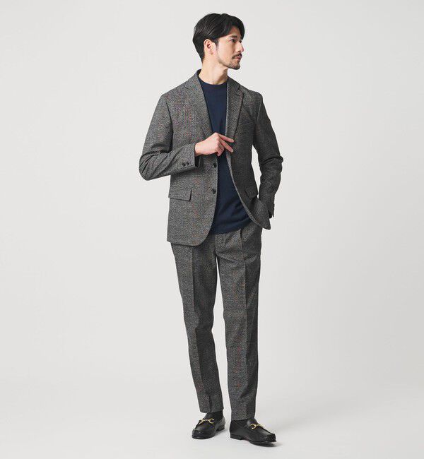 BEAUTY&YOUTH UNITED ARROWS「【WEB限定 WARDROBE SMART】DELEGANT サキソニー セットアップ/ジャケット＆イージーパンツ」|スーツ|その他1