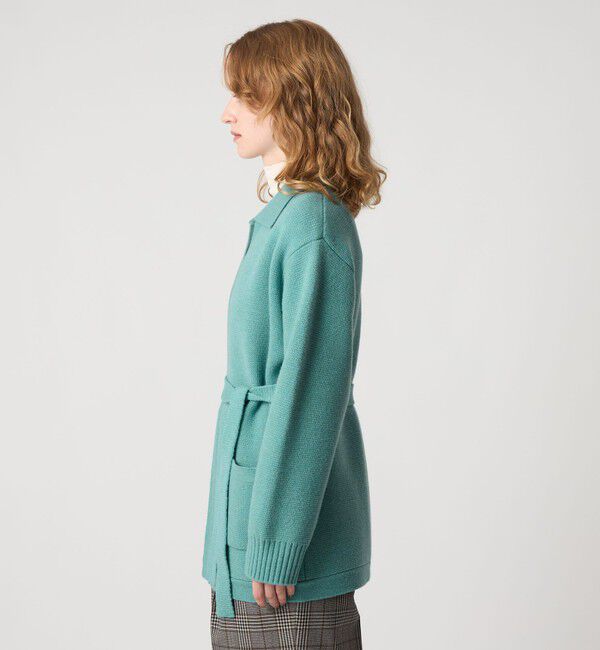 STEVEN ALAN「＜Steven Alan＞ウール カシミヤ ベルト カーディガン」|カーディガン|