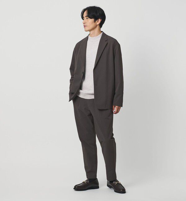 BEAUTY&YOUTH UNITED ARROWS「KOMATSU PACK URK リラックス ジャケット ストレッチ セットアップ対応 裏起毛」|テーラードジャケット|