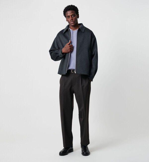 BEAUTY&YOUTH UNITED ARROWS「ショートビーバー リバー ブルゾン」|ブルゾン・スタジャン|