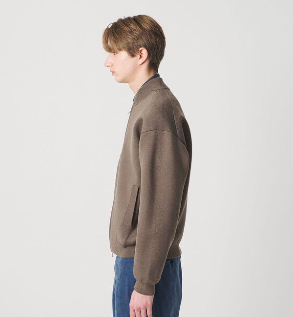 BEAUTY&YOUTH UNITED ARROWS「ミラノ ジップ ジャケット ウォッシャブル」|カーディガン|