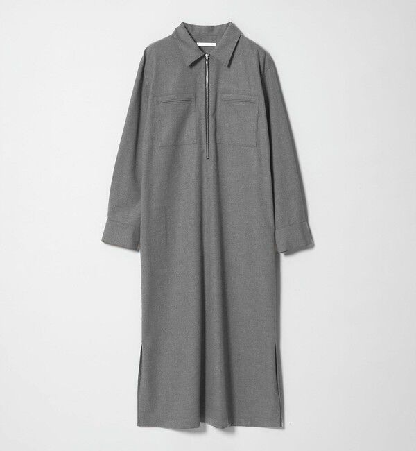 BEAUTY&YOUTH UNITED ARROWS「ハーフジップ スリットワンピース」|ワンピース|