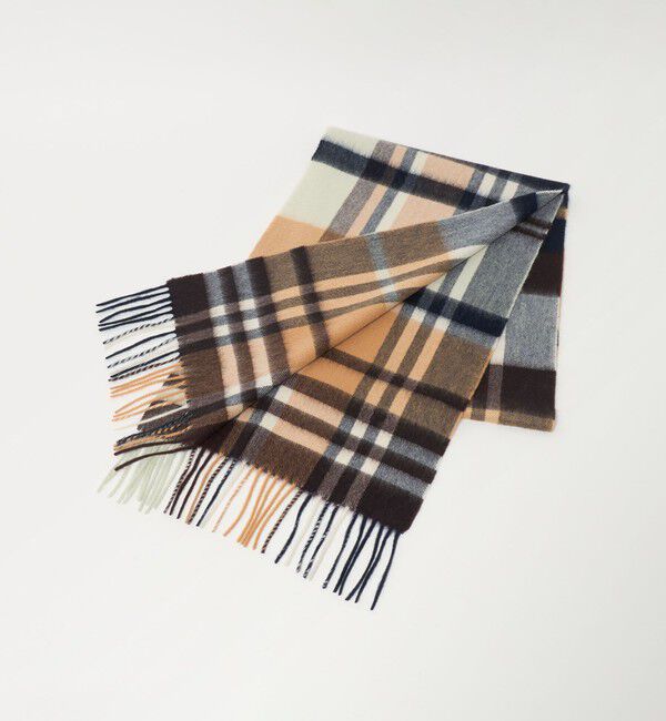 BEAUTY&YOUTH UNITED ARROWS「カシミヤ チェック マフラー」|マフラー|