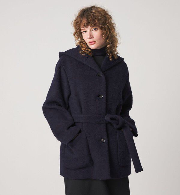 STEVEN ALAN「＜Steven Alan＞シャギー フード コート」|その他|