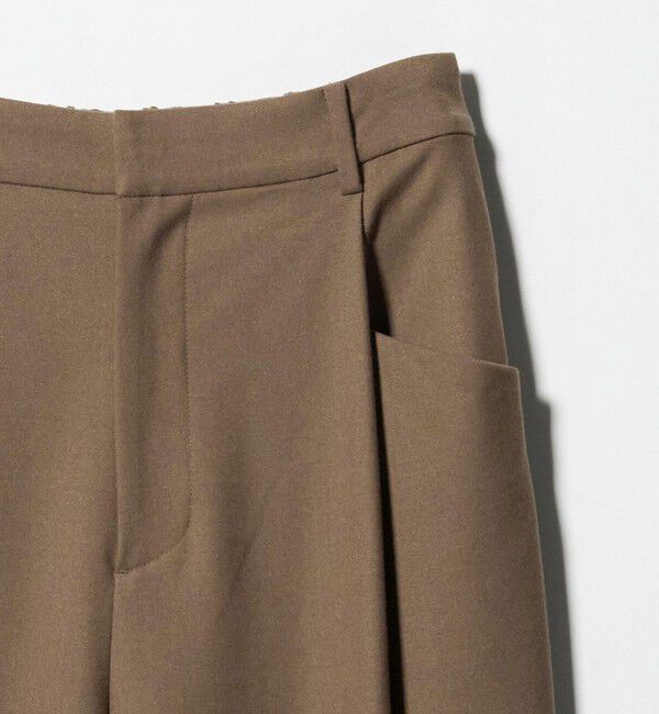 BEAUTY&YOUTH UNITED ARROWS「ウールブレンド ツイルバックゴムパンツ ウォッシャブル」|その他|