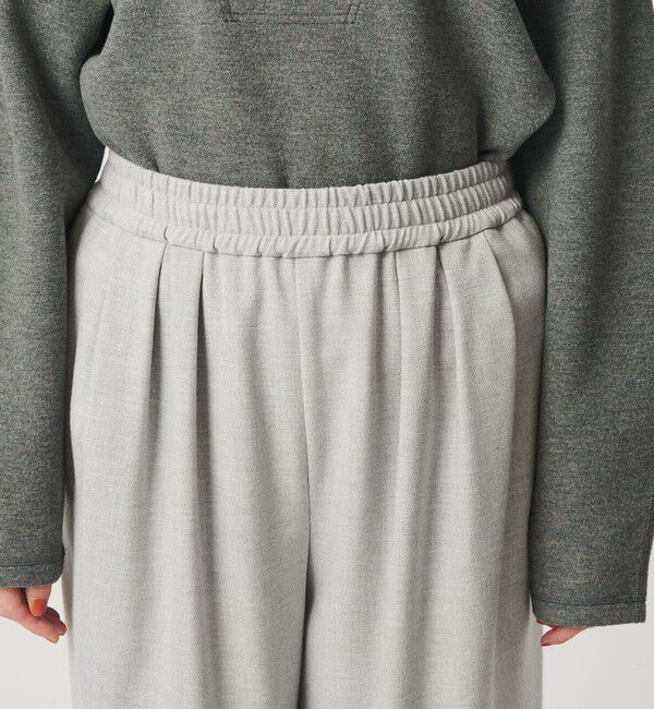 BEAUTY&YOUTH UNITED ARROWS「裏起毛ジョーゼット ワイドパンツ ウォッシャブル」|その他|