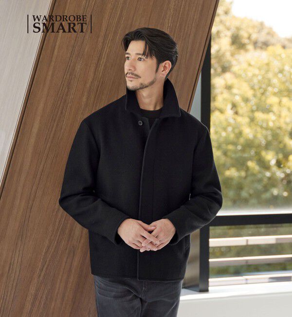 BEAUTY&YOUTH UNITED ARROWS「【WEB限定 WARDROBE SMART】PE メルトン バルカラーブルゾン」|ブルゾン・スタジャン|