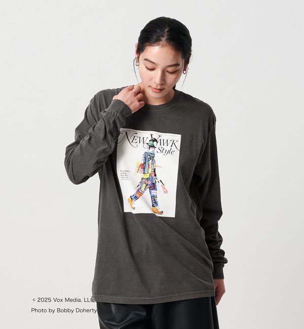 BEAUTY&YOUTH UNITED ARROWS「【別注】＜NEW YORK MAGAZINE＞ロングスリーブ Tシャツ」|Tシャツ・カットソー|