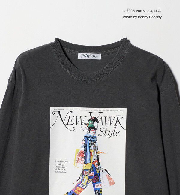 BEAUTY&YOUTH UNITED ARROWS「【別注】＜NEW YORK MAGAZINE＞ロングスリーブ Tシャツ」|Tシャツ・カットソー|