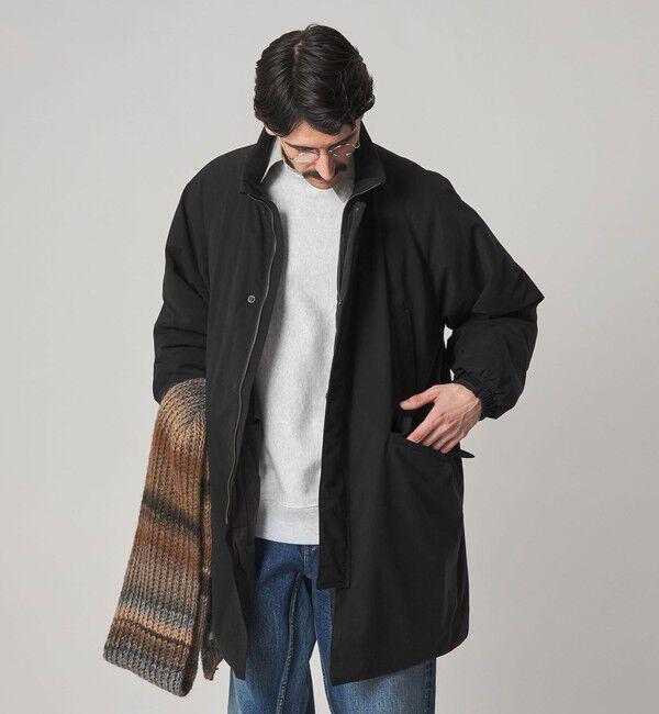 STEVEN ALAN「＜Steven Alan＞ ブラッシュド パデッド スタンド コート」|ミリタリー・モッズコート|