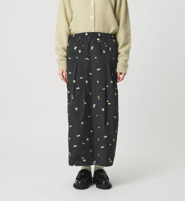 BEAUTY&YOUTH UNITED ARROWS「フラワージャガード スカート ウォッシャブル」|スカート|