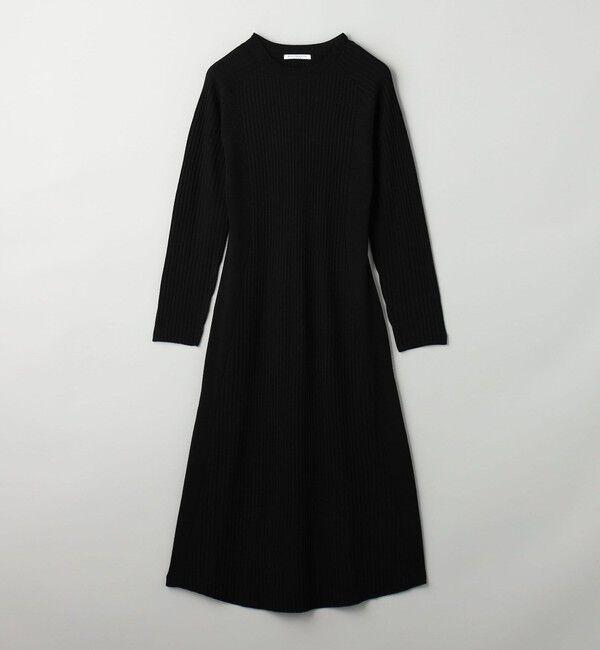 BEAUTY&YOUTH UNITED ARROWS「【WEB限定 Wardrobe DAILY MINIMAL】リブニットフレアワンピース」|ワンピース|