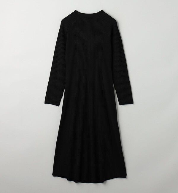 BEAUTY&YOUTH UNITED ARROWS「【WEB限定 Wardrobe DAILY MINIMAL】リブニットフレアワンピース」|ワンピース|