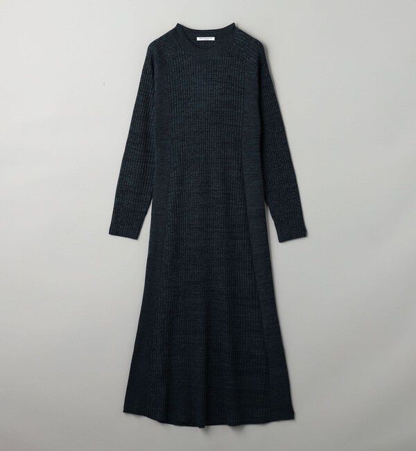 BEAUTY&YOUTH UNITED ARROWS「【WEB限定 Wardrobe DAILY MINIMAL】リブニットフレアワンピース」|ワンピース|