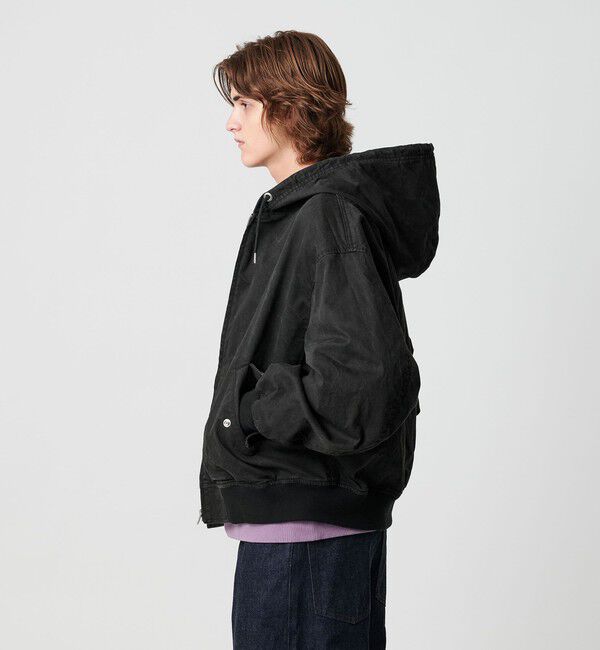 MONKEY TIME「ピグメント プリント ジップ フード ジャケット -セットアップ対応-」|その他|