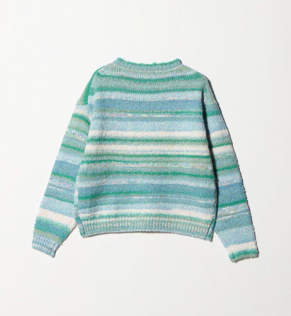 BEAUTY&YOUTH UNITED ARROWS「マルチボーダー ニットプルオーバー」|ニット・セーター|