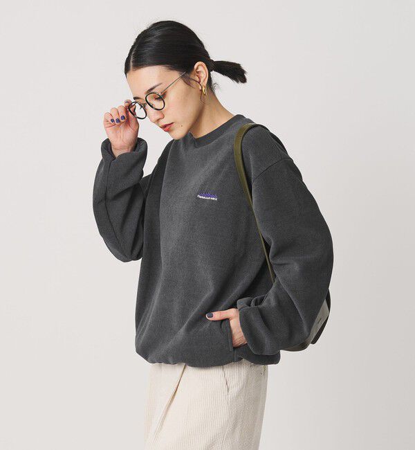 BEAUTY&YOUTH UNITED ARROWS「＜THOUSAND MILE＞フリース クルーネックプルオーバー」|Tシャツ・カットソー|