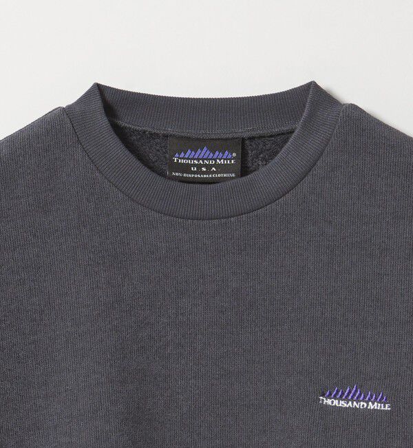 BEAUTY&YOUTH UNITED ARROWS「＜THOUSAND MILE＞フリース クルーネックプルオーバー」|Tシャツ・カットソー|