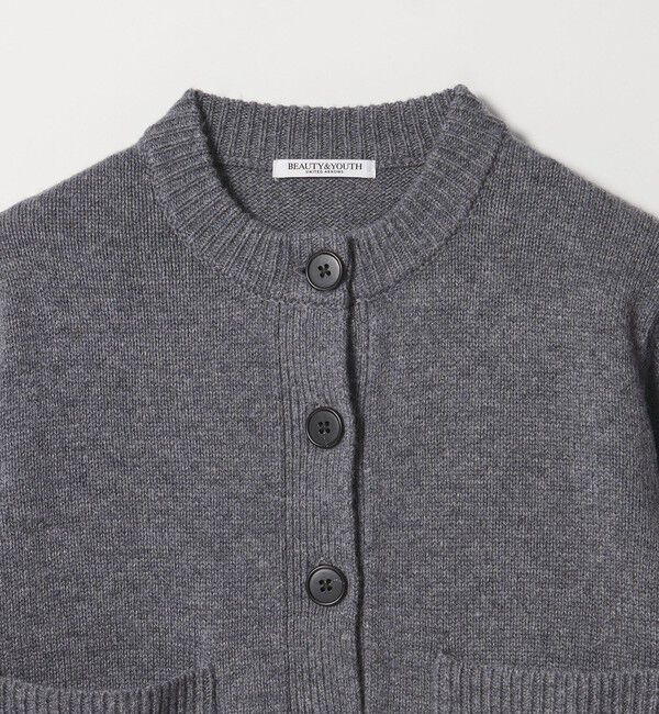 BEAUTY&YOUTH UNITED ARROWS「ウール ポケット カーディガン ウォッシャブル」|カーディガン|