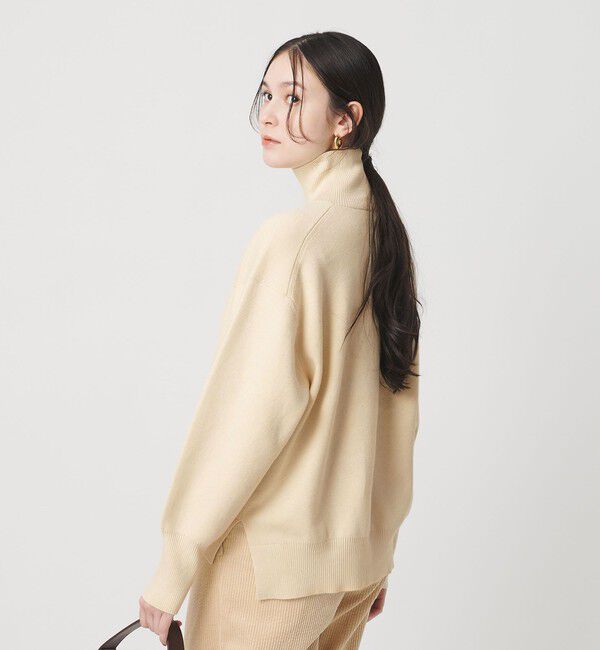 BEAUTY&YOUTH UNITED ARROWS「ミラノリブ タートルネック ニットプルオーバー ウォッシャブル」|ニット・セーター|