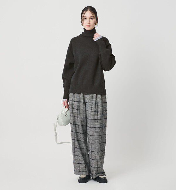 BEAUTY&YOUTH UNITED ARROWS「ミラノリブ タートルネック ニットプルオーバー ウォッシャブル」|ニット・セーター|