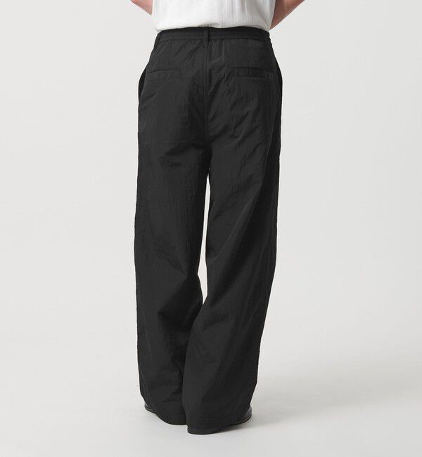 MONKEY TIME「バックブラッシュド タフタ イージー パンツ」|チノ|