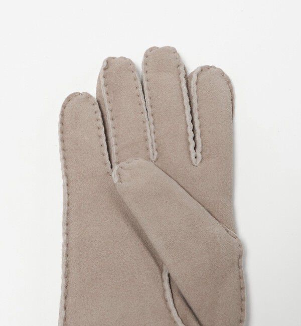 BEAUTY&YOUTH UNITED ARROWS「スエード ファーライク グローブ」|手袋|