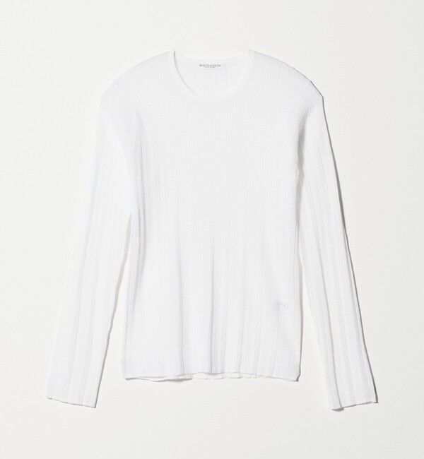 BEAUTY&YOUTH UNITED ARROWS「ランダムリブ ニットプルオーバー ウォッシャブル」|ニット・セーター|