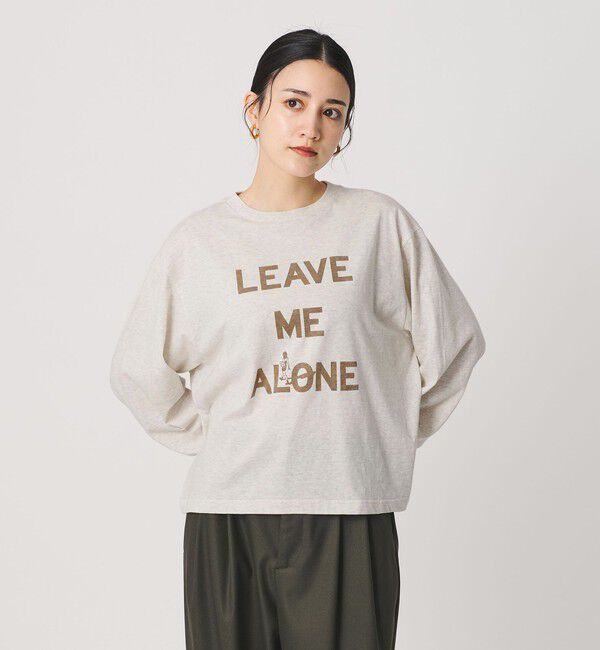 BEAUTY&YOUTH UNITED ARROWS「【WEB限定/別注】＜Americana＞プリント ロングスリーブTシャツ」|Tシャツ・カットソー|