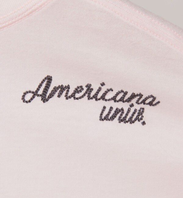 BEAUTY&YOUTH UNITED ARROWS「【WEB限定/別注】＜Americana＞プリント ロングスリーブTシャツ」|Tシャツ・カットソー|