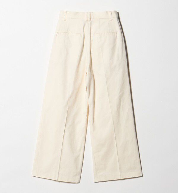 BEAUTY&YOUTH UNITED ARROWS「コットンチノ 2タック ワイドパンツ」|チノ|