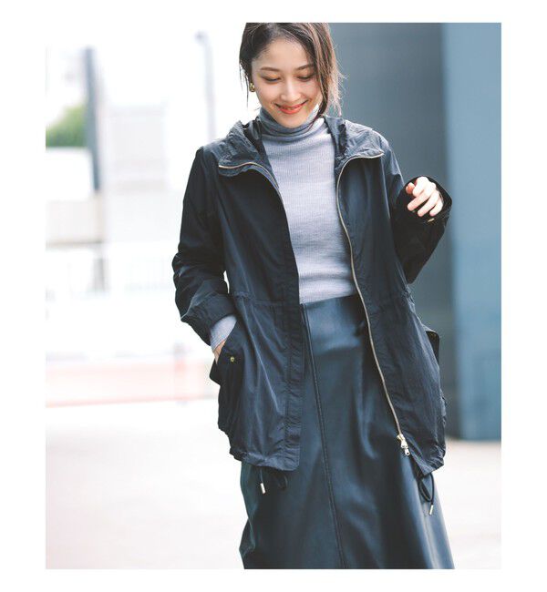 Demi-Luxe BEAMS 「【別注】TATRAS / CRIDORLA ナイロン フード ブルゾン」|ブルゾン・スタジャン|