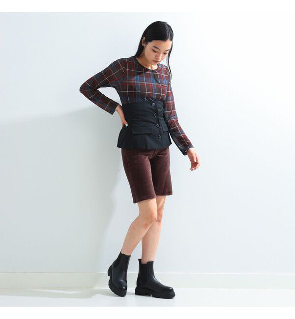 Ray BEAMS 「カット コーデュロイ バイカー ショーツ」|その他|