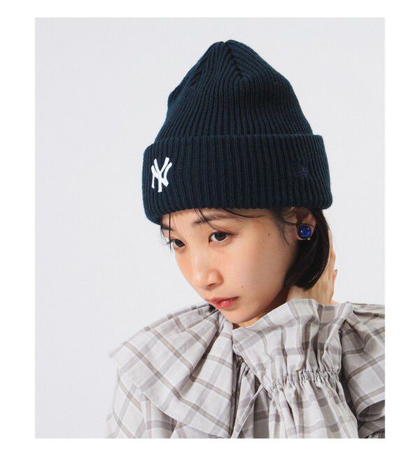 BEAMSBOY「【別注】NEW ERA / ニット ワッチ キャップ」|その他|NAVY