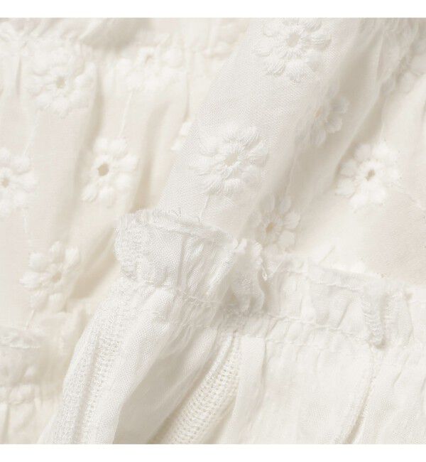 Ray BEAMS 「レース キリカエ ティアード スカート」|スカート|