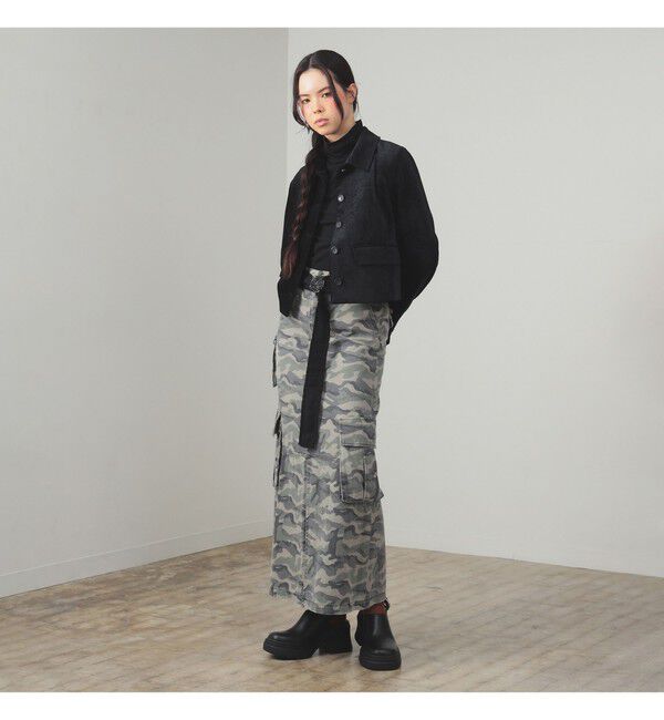 Ray BEAMS 「モール ステンカラー ジャケット」|ダッフルコート|