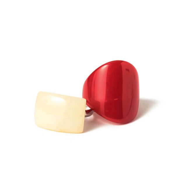 BEAMSBOY「レトロ 樹脂 リング 2セット」|その他|