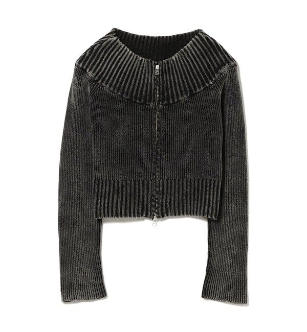 Ray BEAMS 「モールフェード ジップ カーディガン」|ニット・セーター|